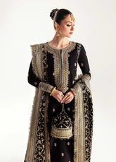 Kanwal Malik Semi Chiffon 3 Piece Suit